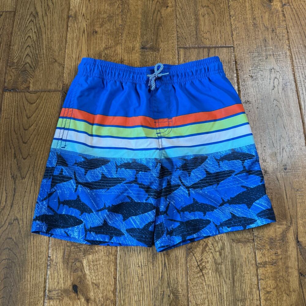 Lot of 8 Boys Summer Clothing Sz 8 Under Armor Swim Trunks Shorts Shirts Polos - Picture 2 of 14